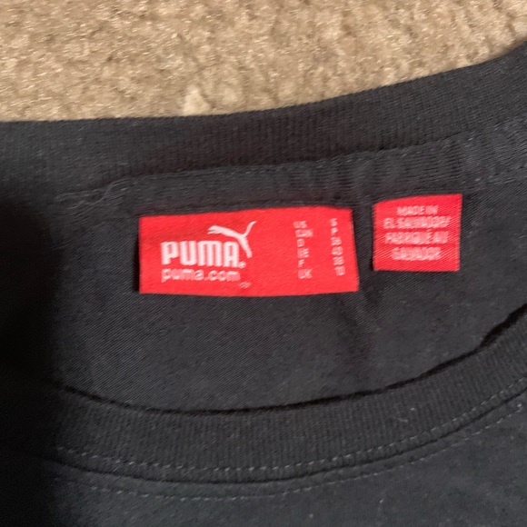 Puma Black short sleeve t-shirt - Picture 6 of 8